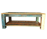 Liberty Indian Reclaimed Wood Console Hall Table Natural 120x60x45 cm